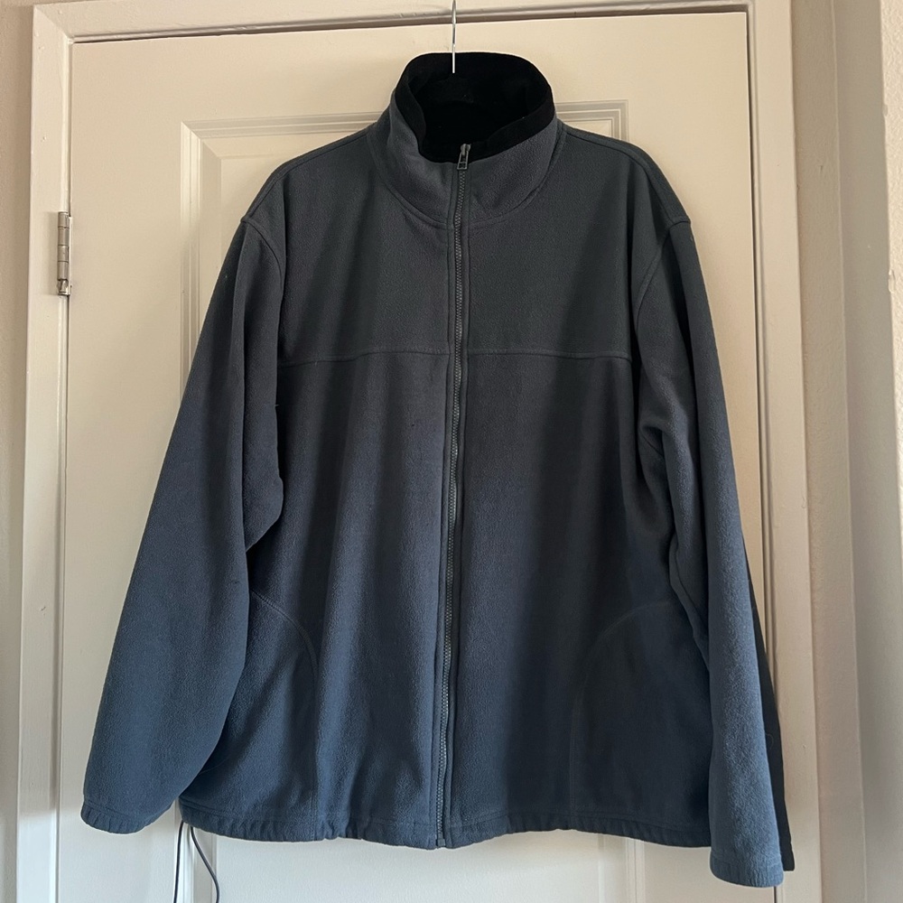 Men's Gray Fleece Jacket